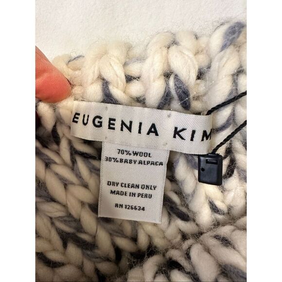 Eugenia Kim Chunky Knit Beanie with Oversized Pom, NWT main image 4